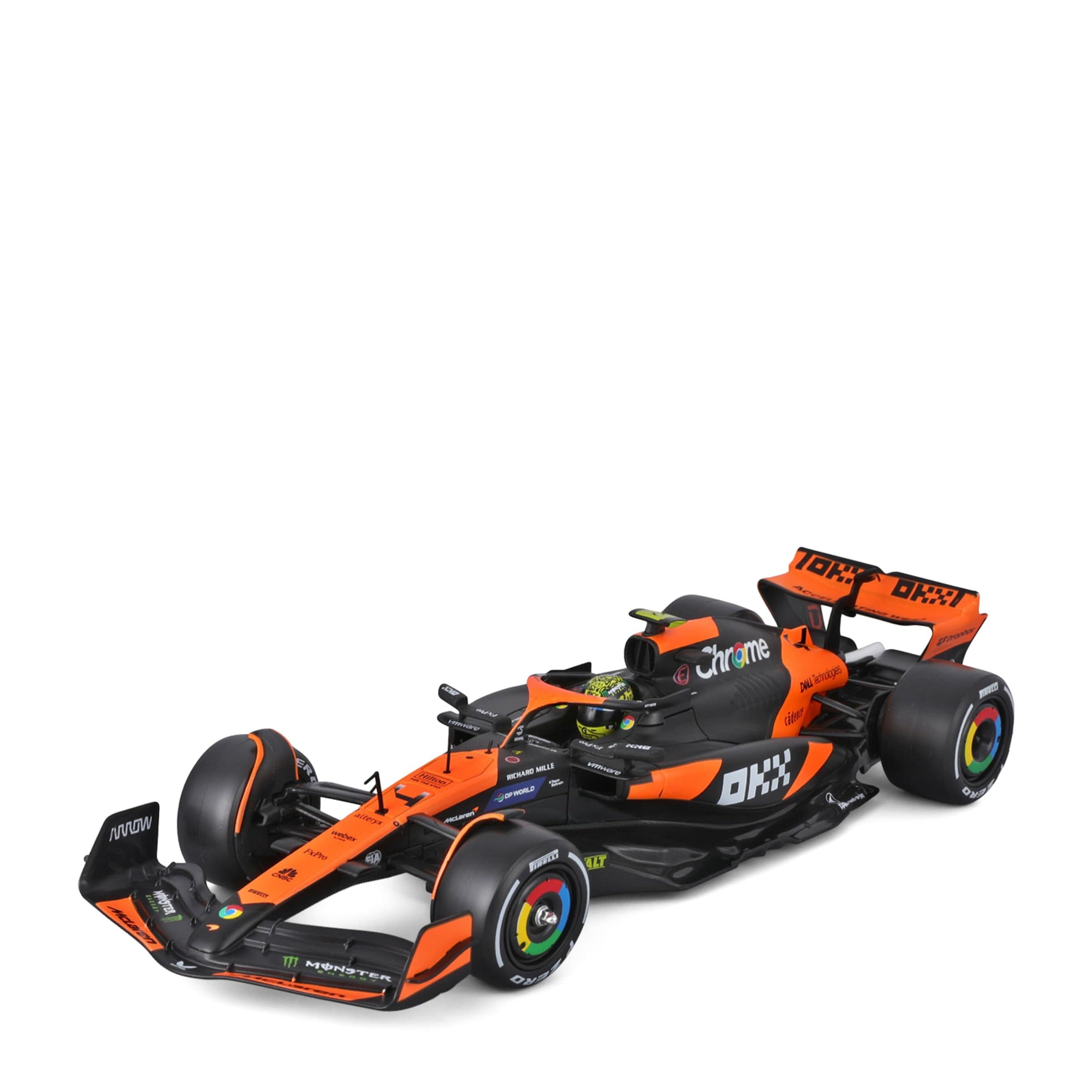 Bburago McLaren MCL38 Lando Norris 2024 1:24 Model