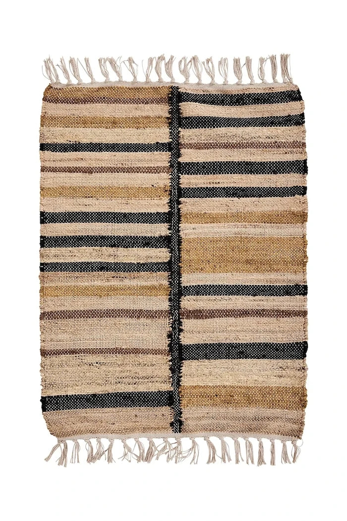 House Doctor büyük pamuklu kilim 90 x 60 cm
