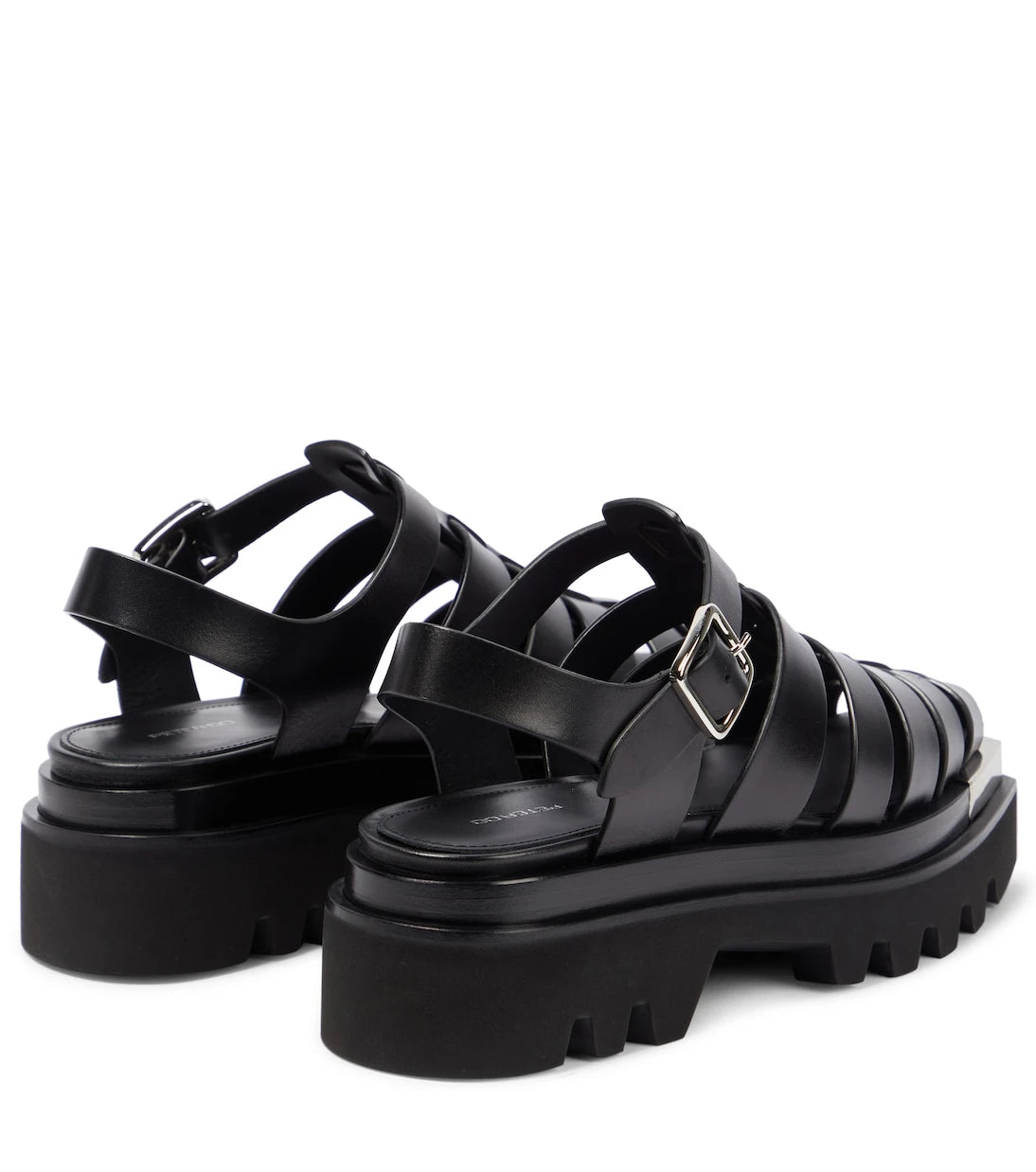 Peter Do - Leather platform sandals