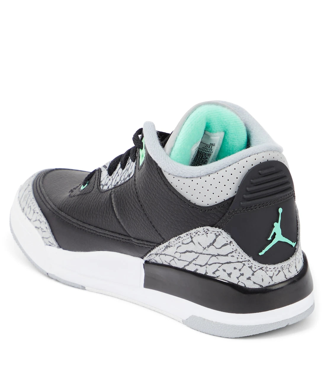 Nike Kids - Air Jordan 3 Retro leather sneakers