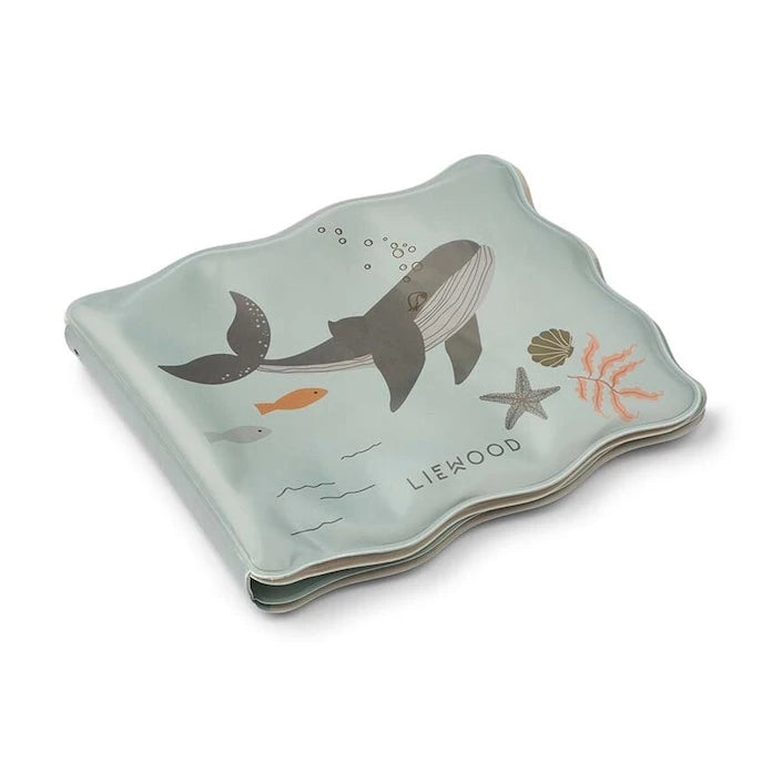 Детска книга Liewood Waylon Sea Creature Magic Water Book