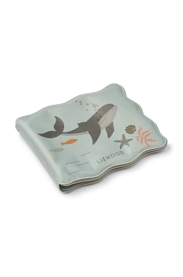 Детска книга Liewood Waylon Sea Creature Magic Water Book