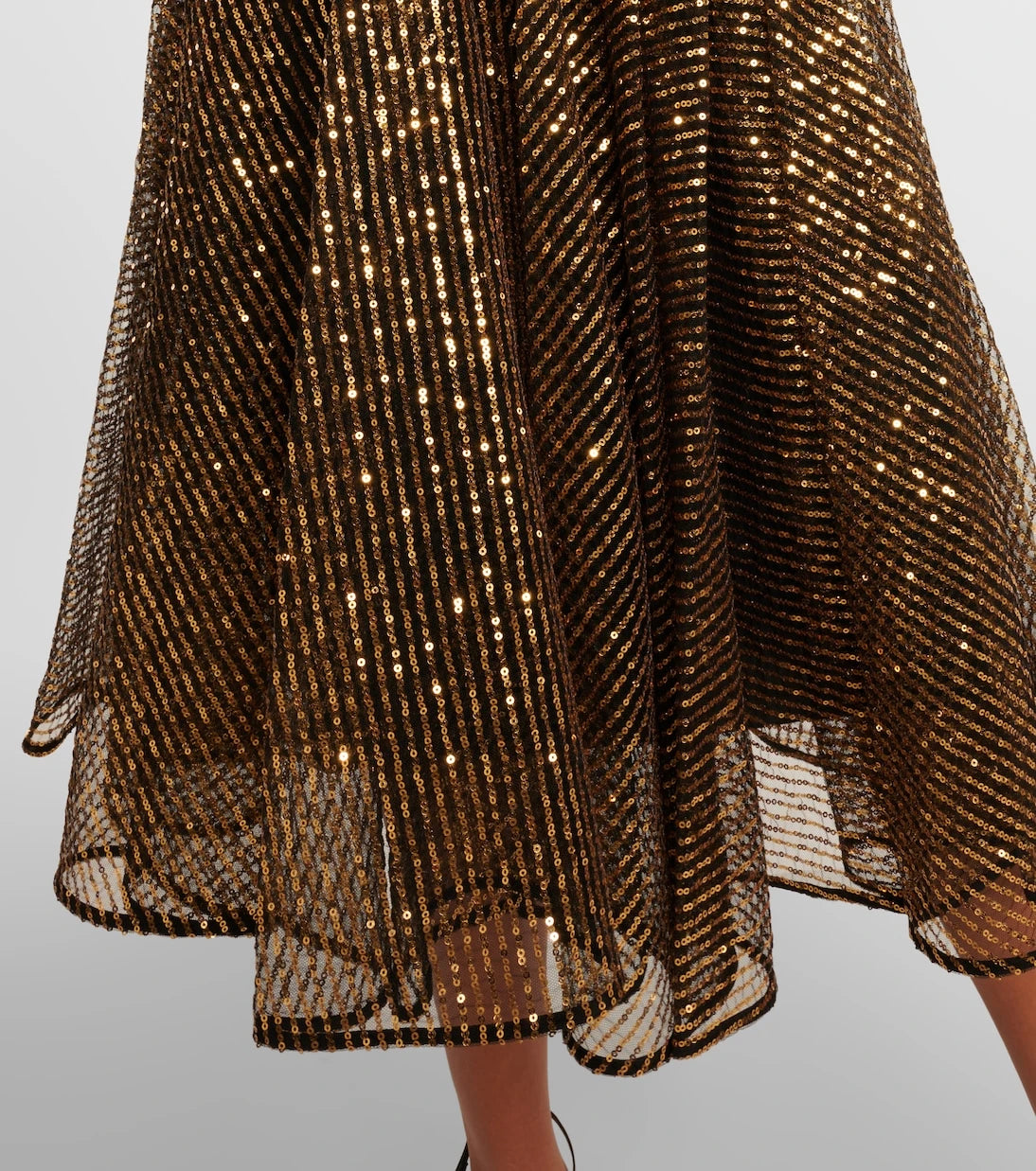 Dolce&Gabbana - Sequined tulle midi dress