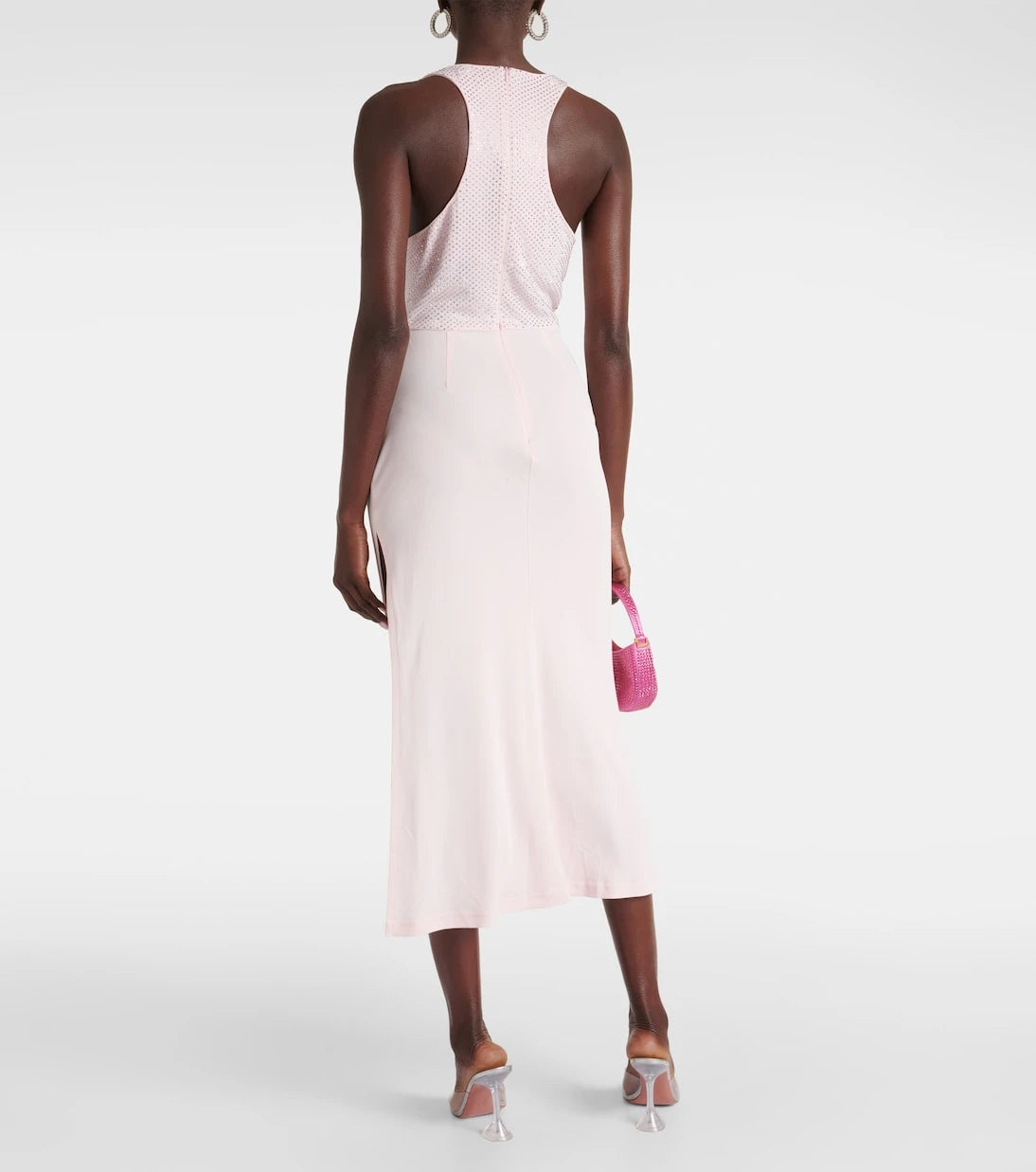 David Koma - Crystal-embellished midi dress