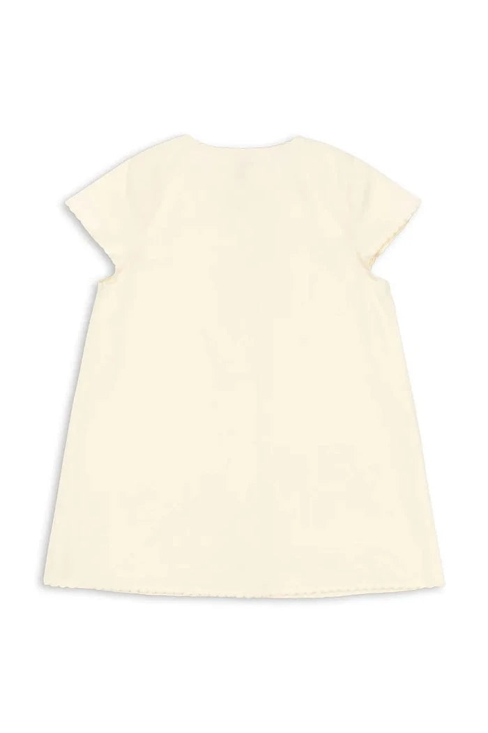 Konges Sløjd EVIA CHERRY DRESS GOTS Çocuk Pamuk Elbise