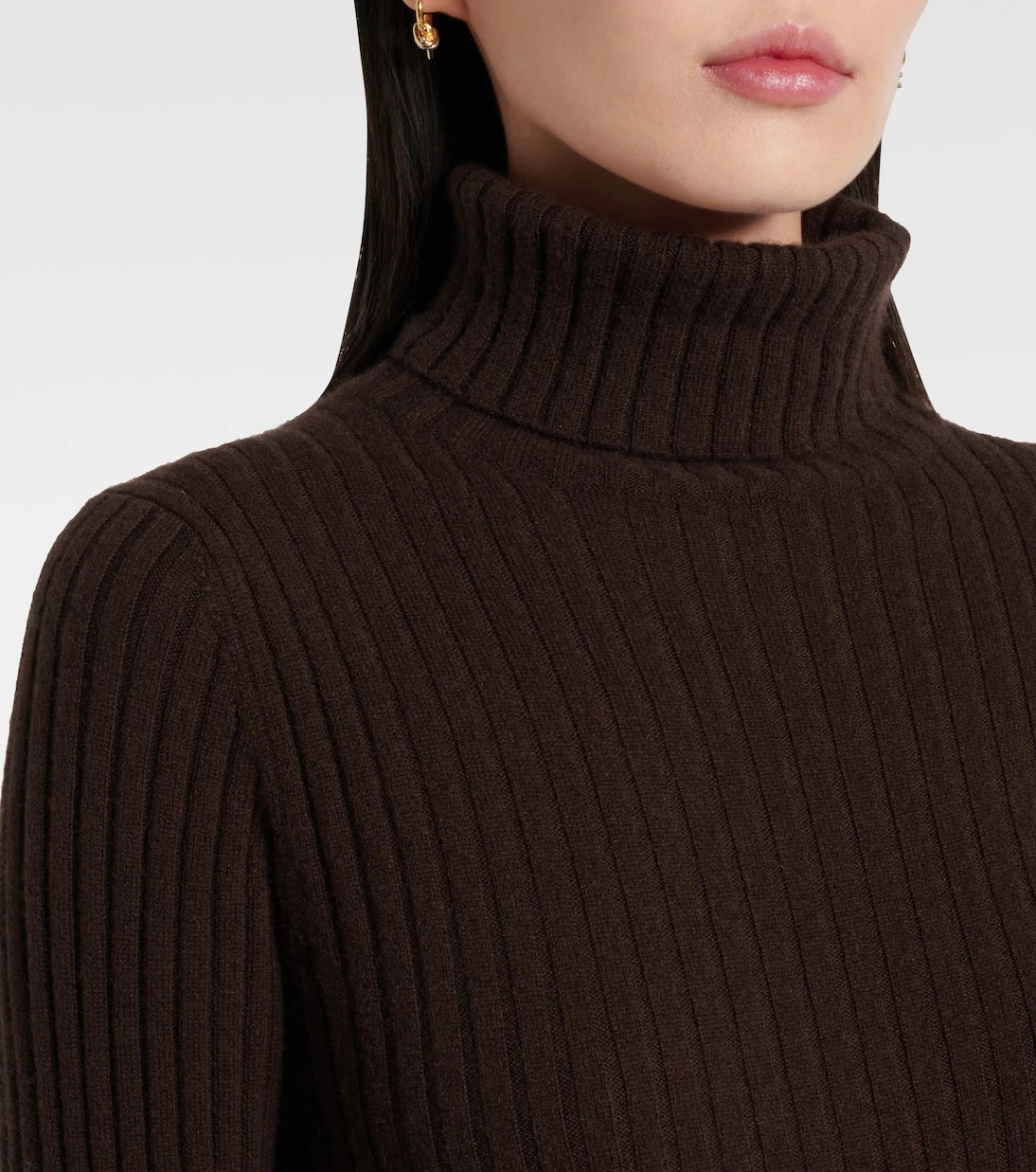 Jardin des Orangers - Ribbed-knit cashmere turtleneck