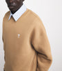 Beige Cotton Ami de Coeur Sweatshirt