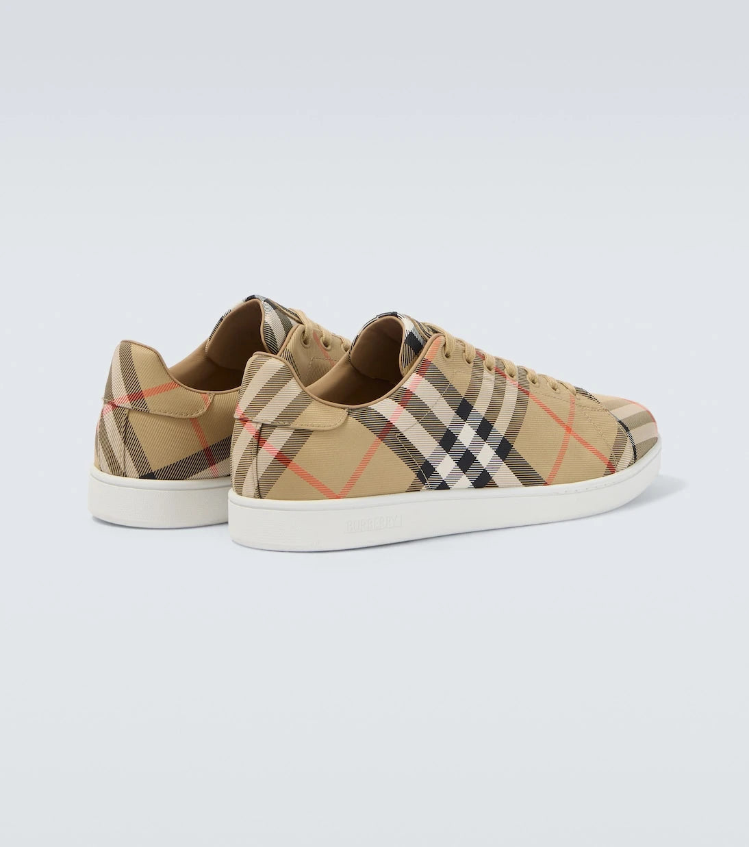 Burberry - Set Burberry Check sneakers