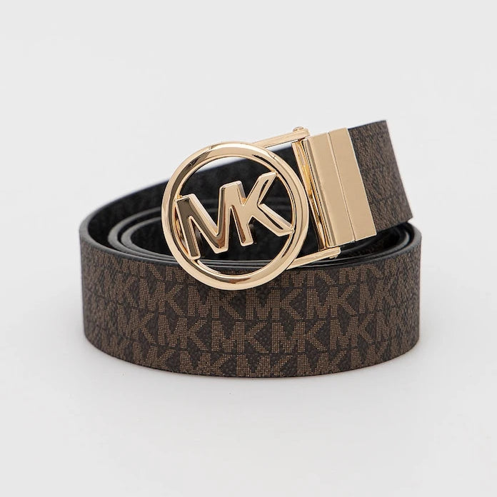 MICHAEL Michael Kors kadın çift taraflı suni deri kemer