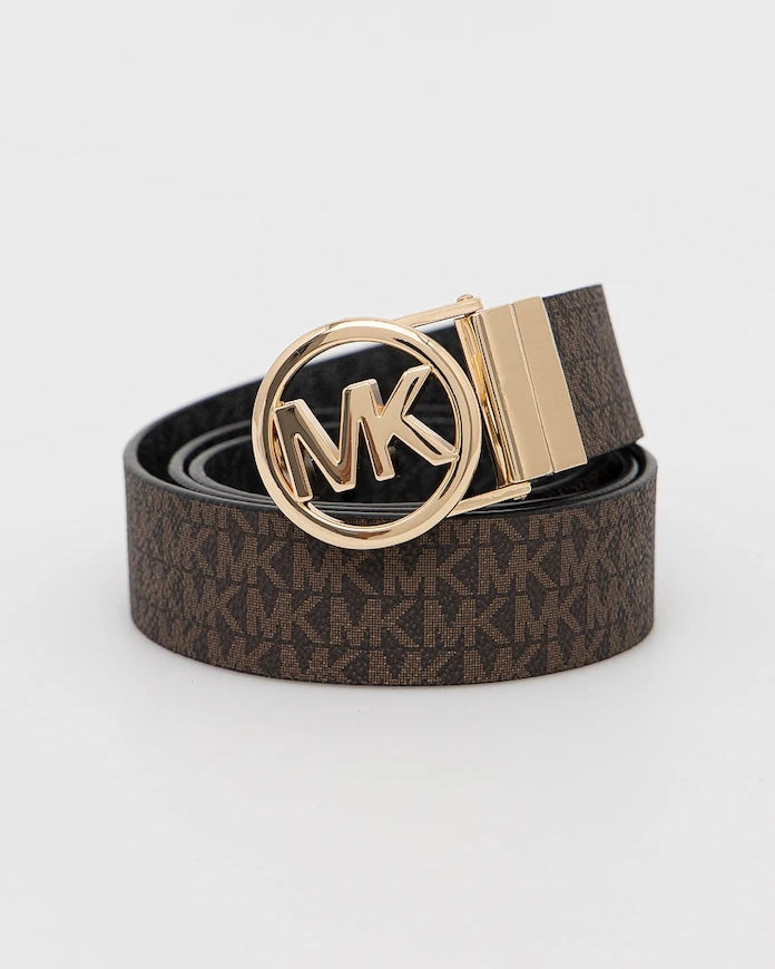 MICHAEL Michael Kors kadın çift taraflı suni deri kemer