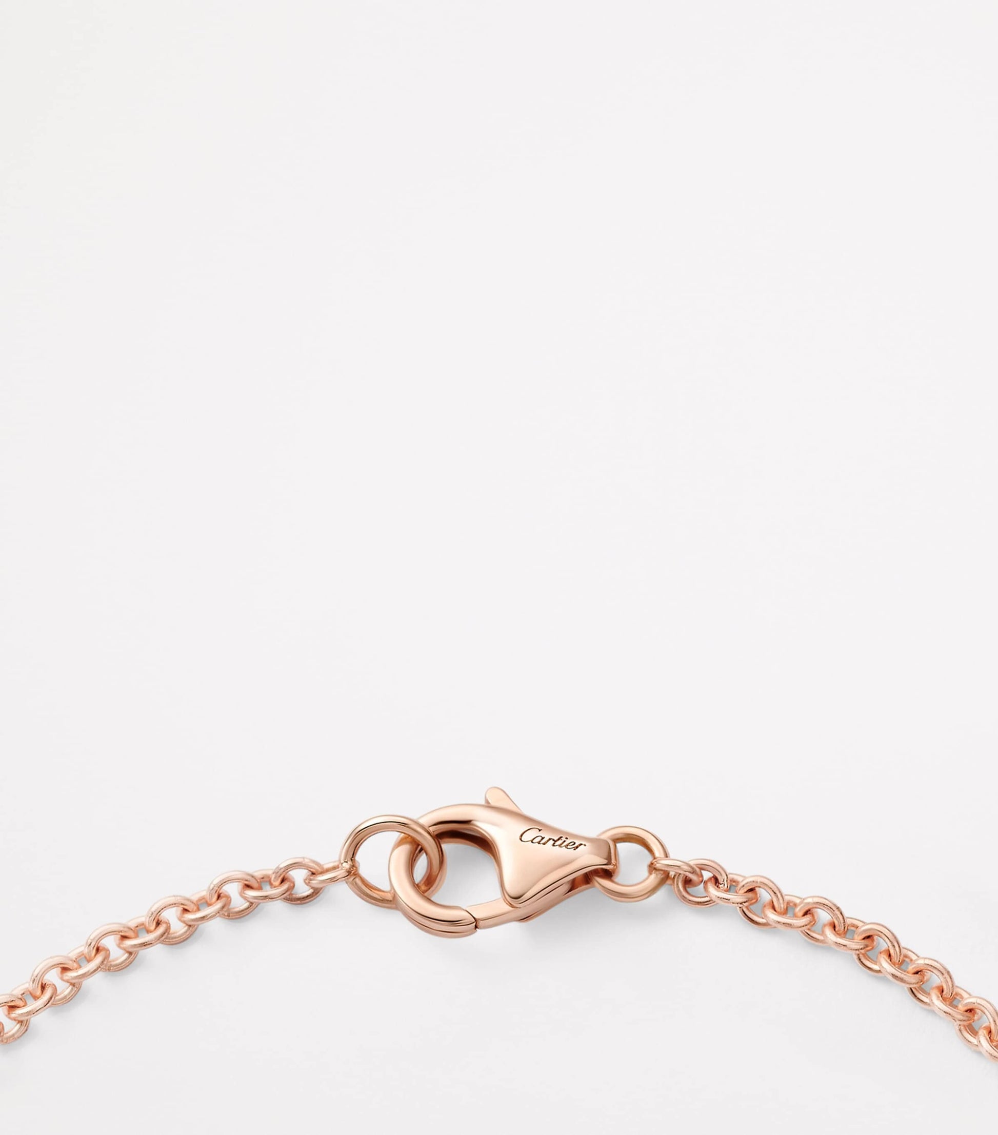 Rose Gold LOVE Chain Bracelet