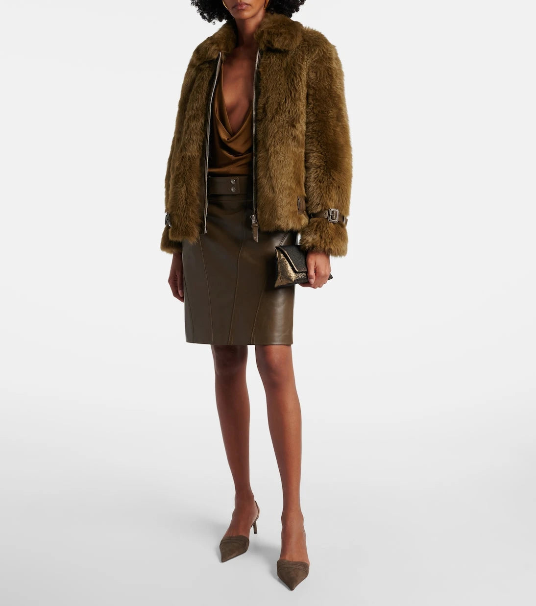Tom Ford - Leather miniskirt