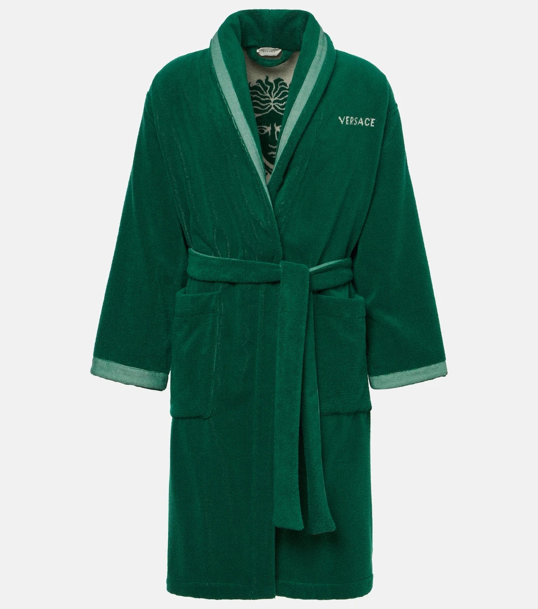 Versace Home - Medusa jacquard cotton terry bathrobe