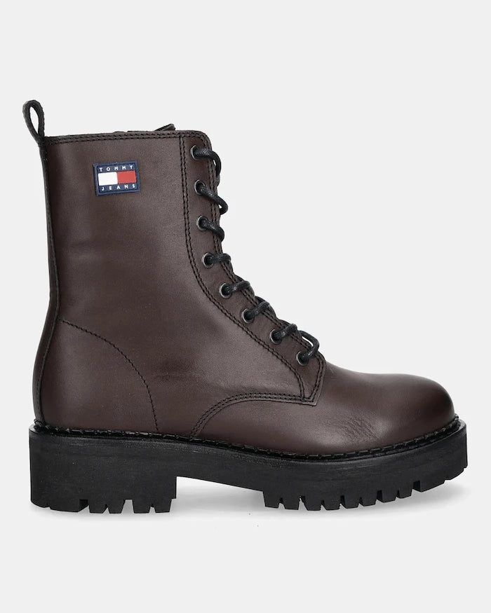 Tommy Jeans TJW URBAN LACE UP BOOT Deri Postal