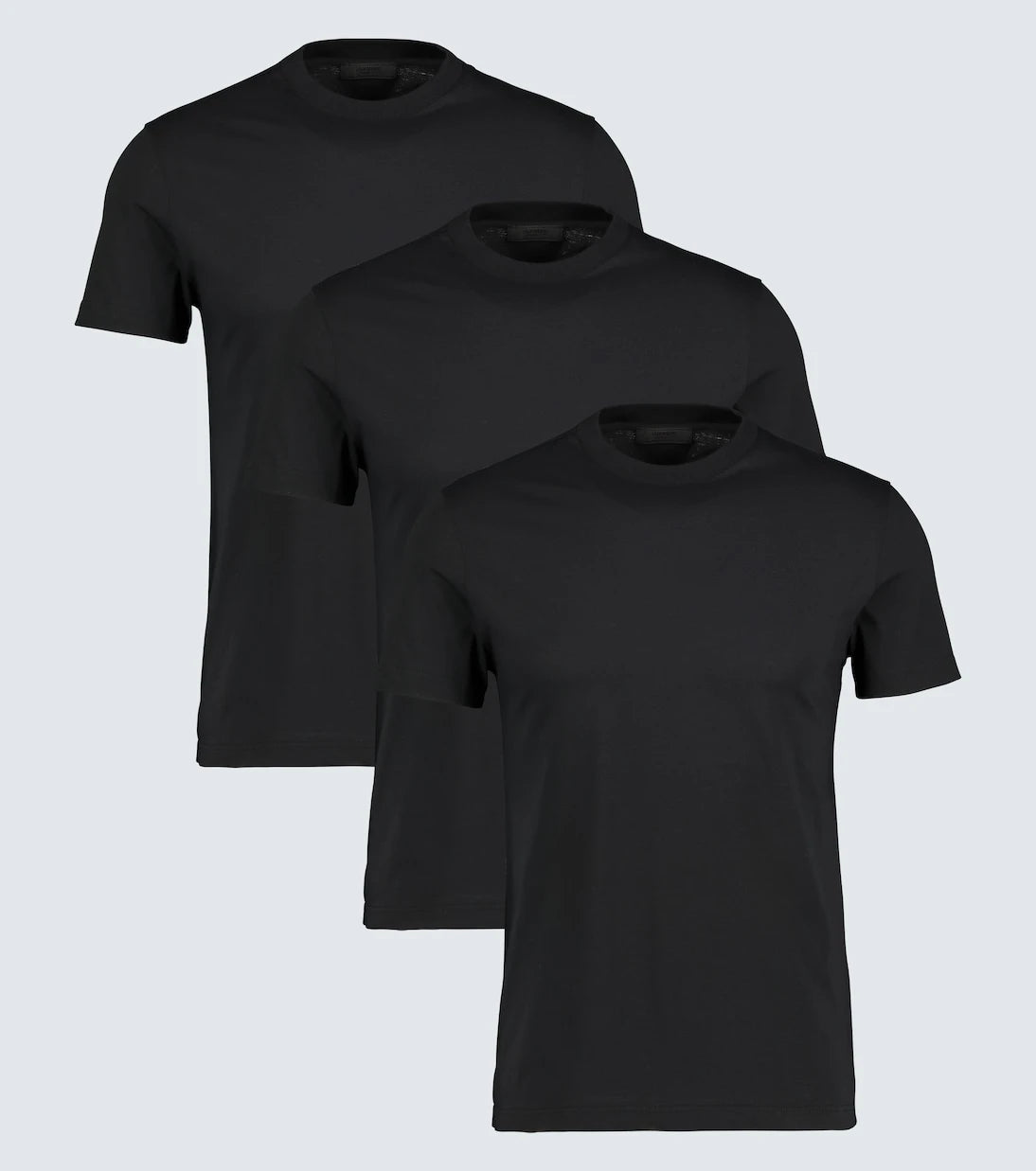 Prada - Cotton jersey T-shirt three-pack