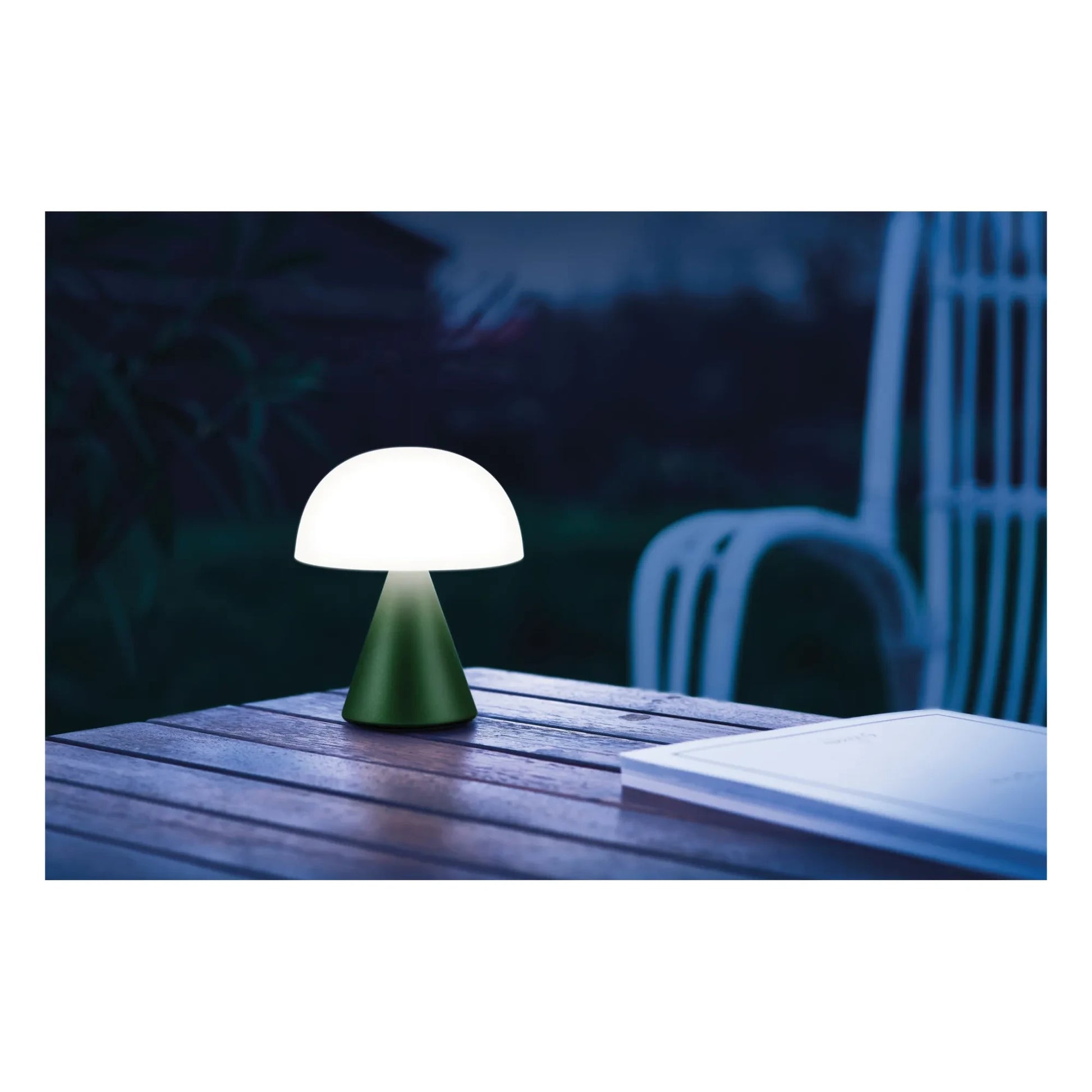 Lexon - Mina Table Lamp | Dark green