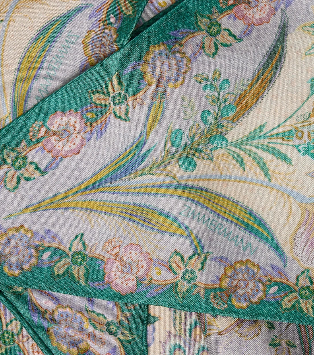 Zimmermann - Floral silk scarf