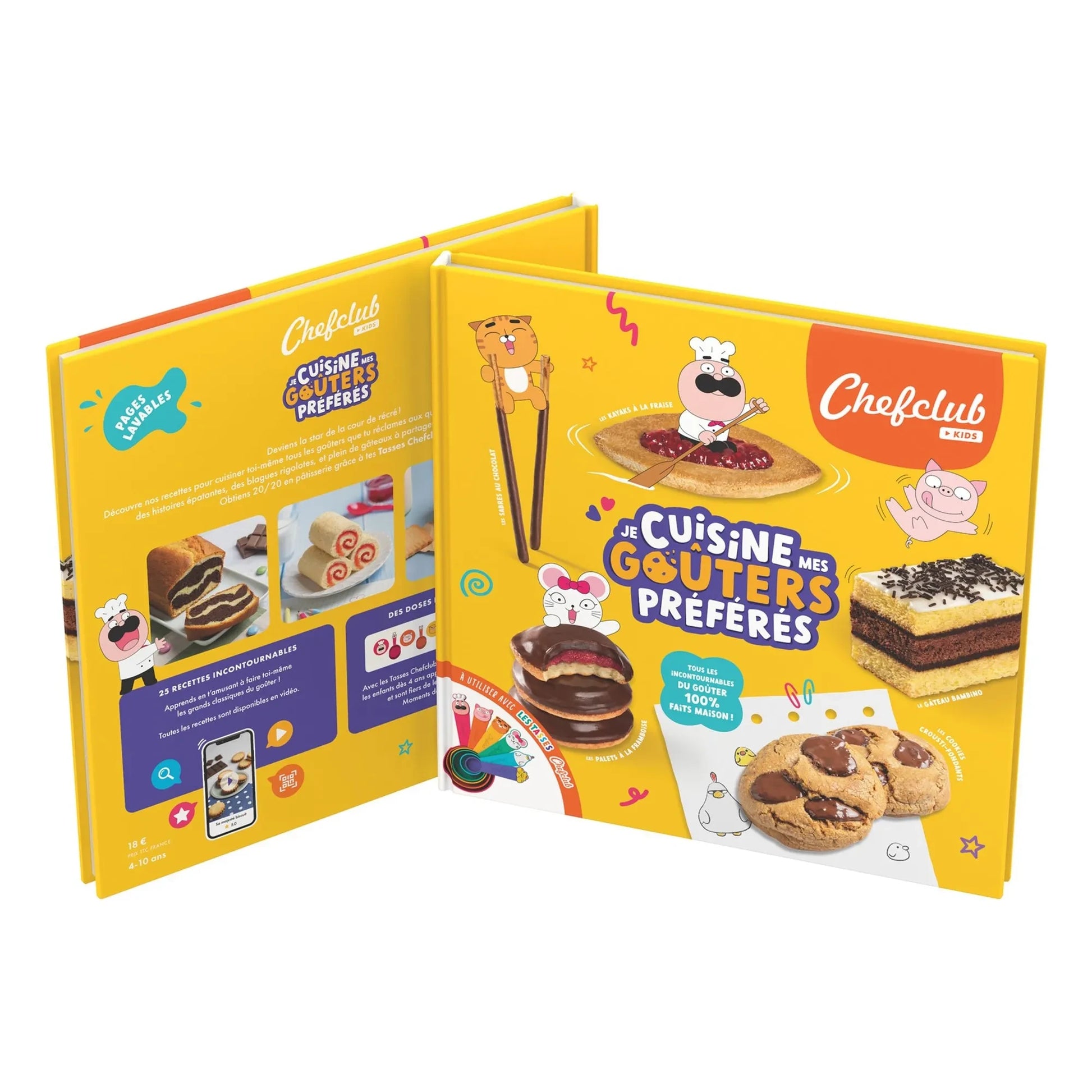 Chefclub - Coffret Je cuisine mes goûters préférés