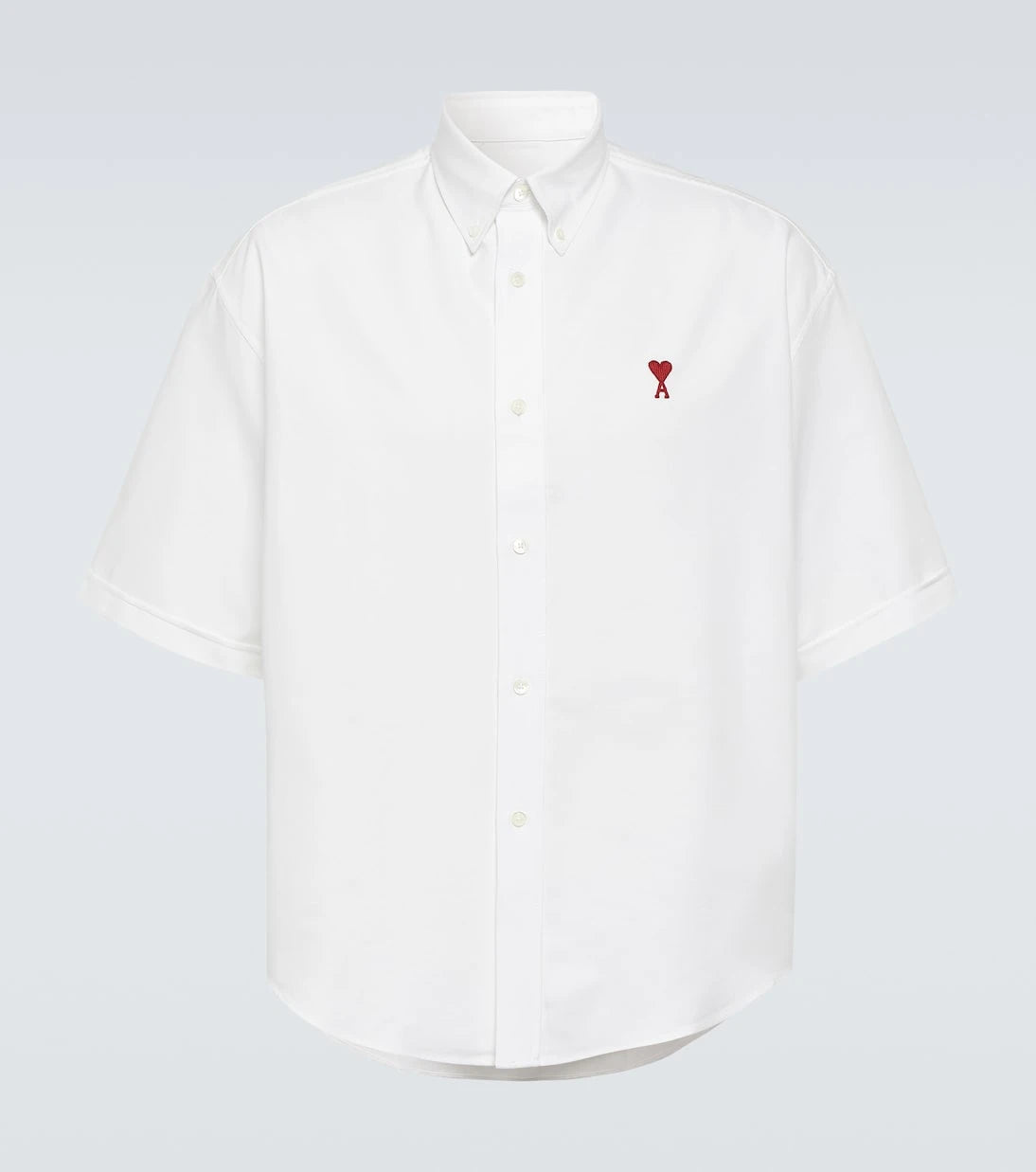 Ami Paris - Ami De Cœur cotton poplin shirt