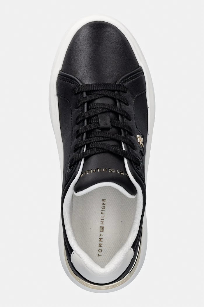 Tommy Hilfiger TH CHIC PLATFORM маратонки дамски от кожа