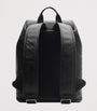 Burberry Leather Check-Embossed Backpack
