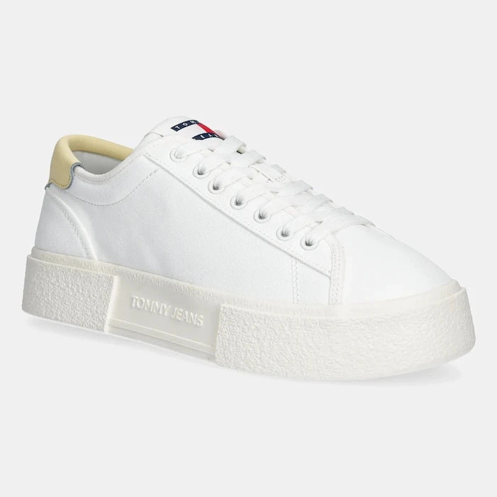 Маратонки Tommy Jeans FLATFORM CANVAS SNEAKER