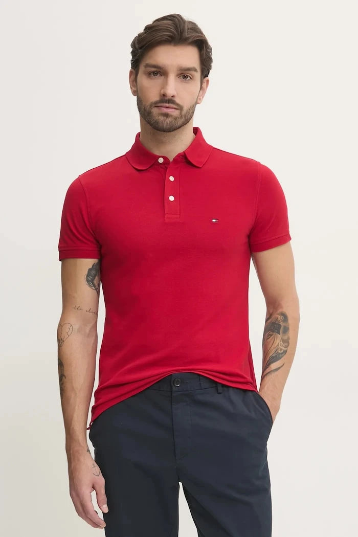 Тениска с яка Tommy Hilfiger