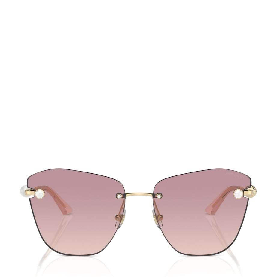 Jimmy Choo Gold Metal JC4004HB Sunglasses