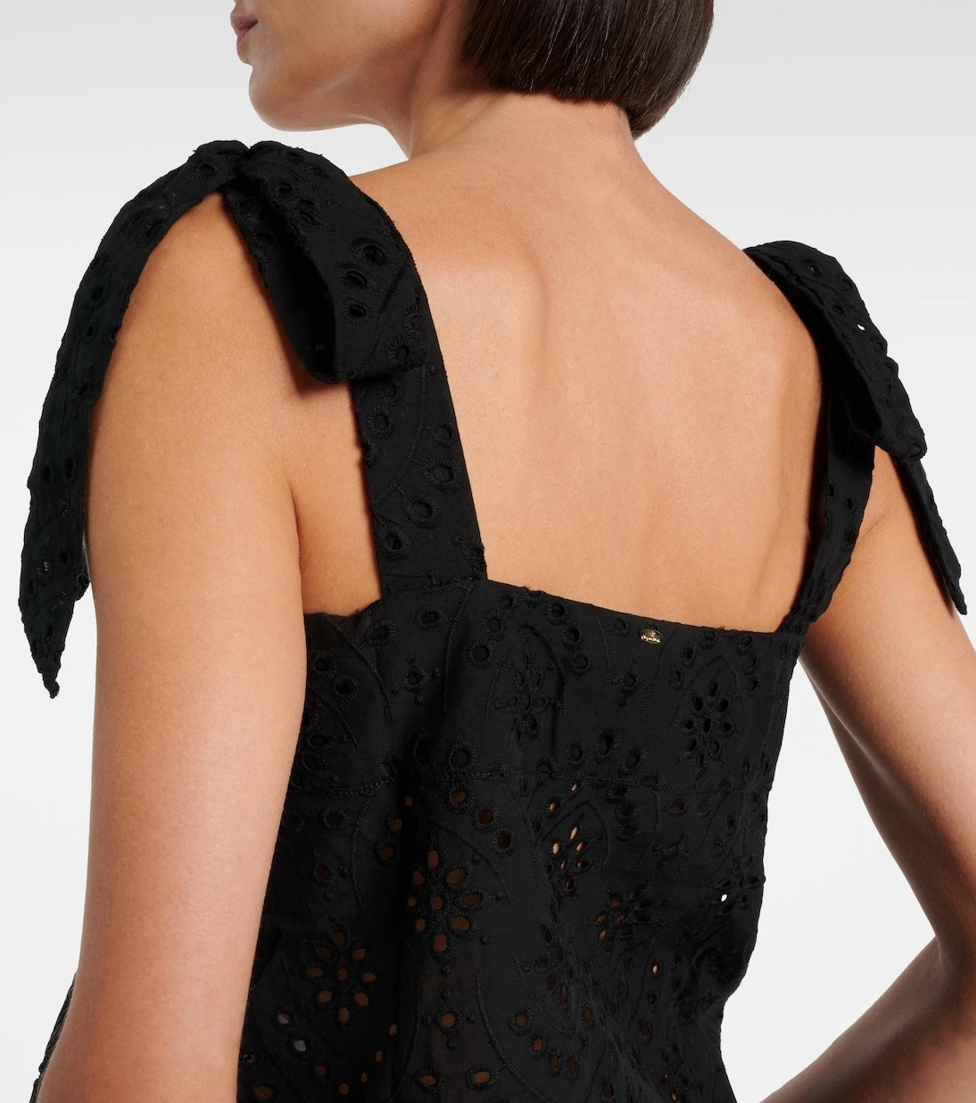 Poupette St Barth - Noa broderie anglaise cotton top
