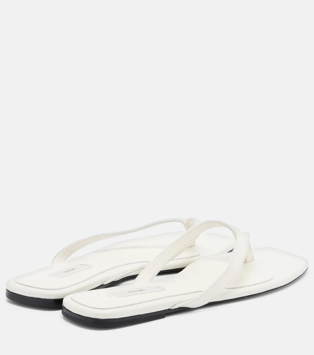 Toteme - Leather thong sandals