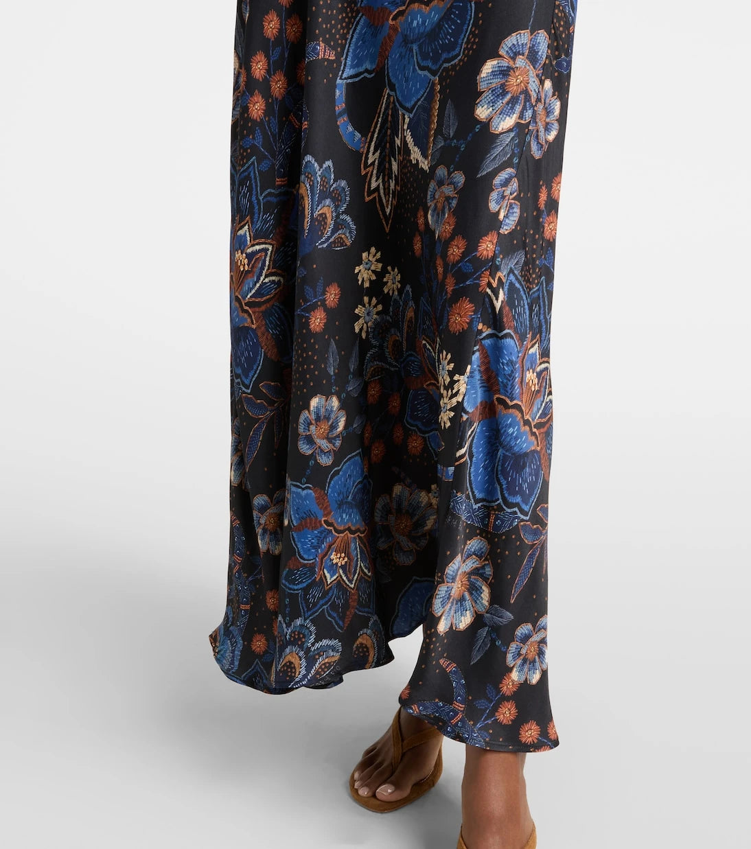 Farm Rio - Snakes Bouquet maxi dress