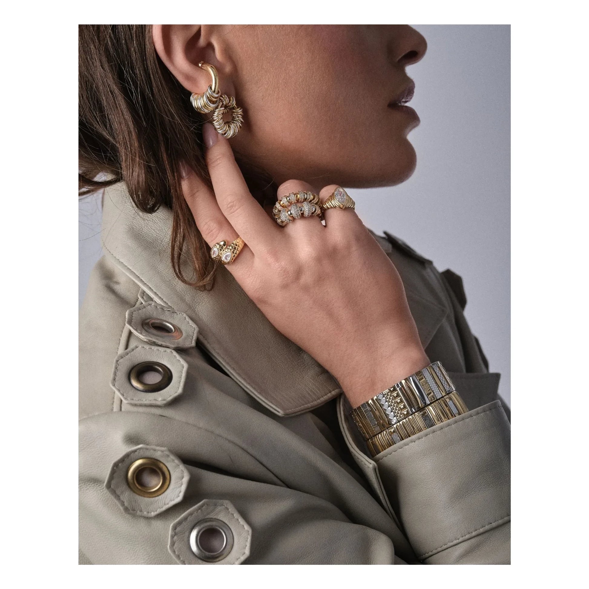 Sigal - Toi &amp; Moi Ring | Gold