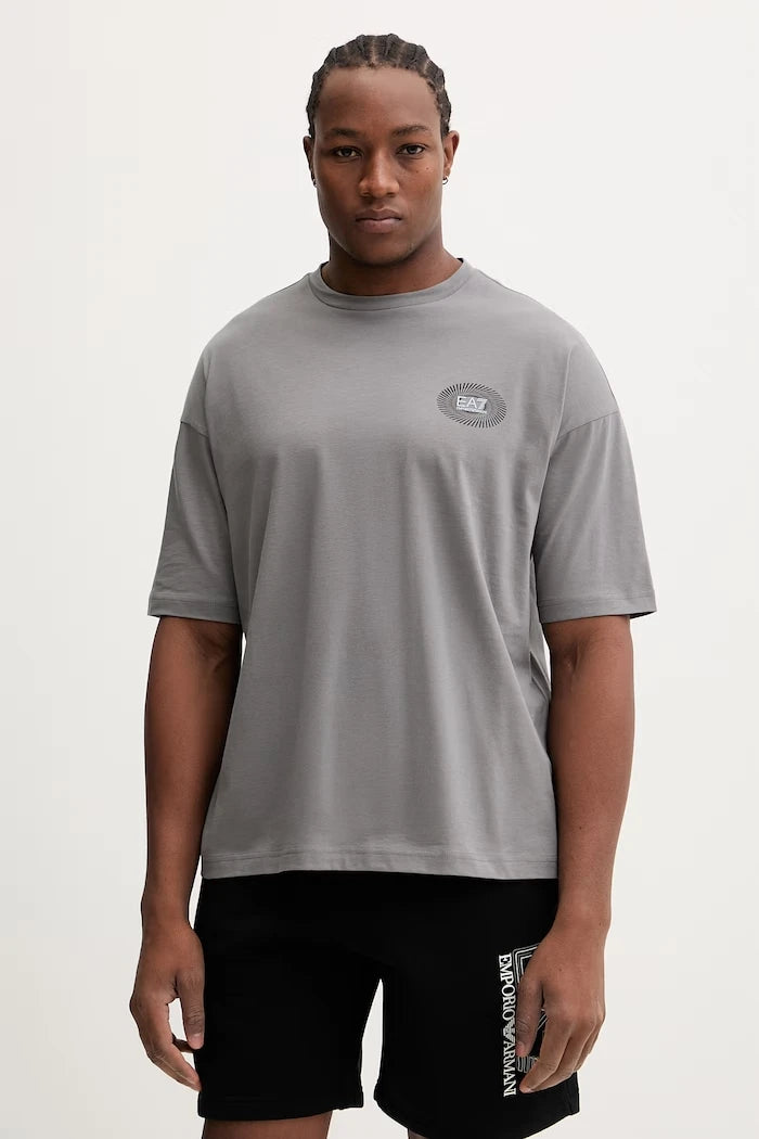 Памучна тениска EA7 Emporio Armani