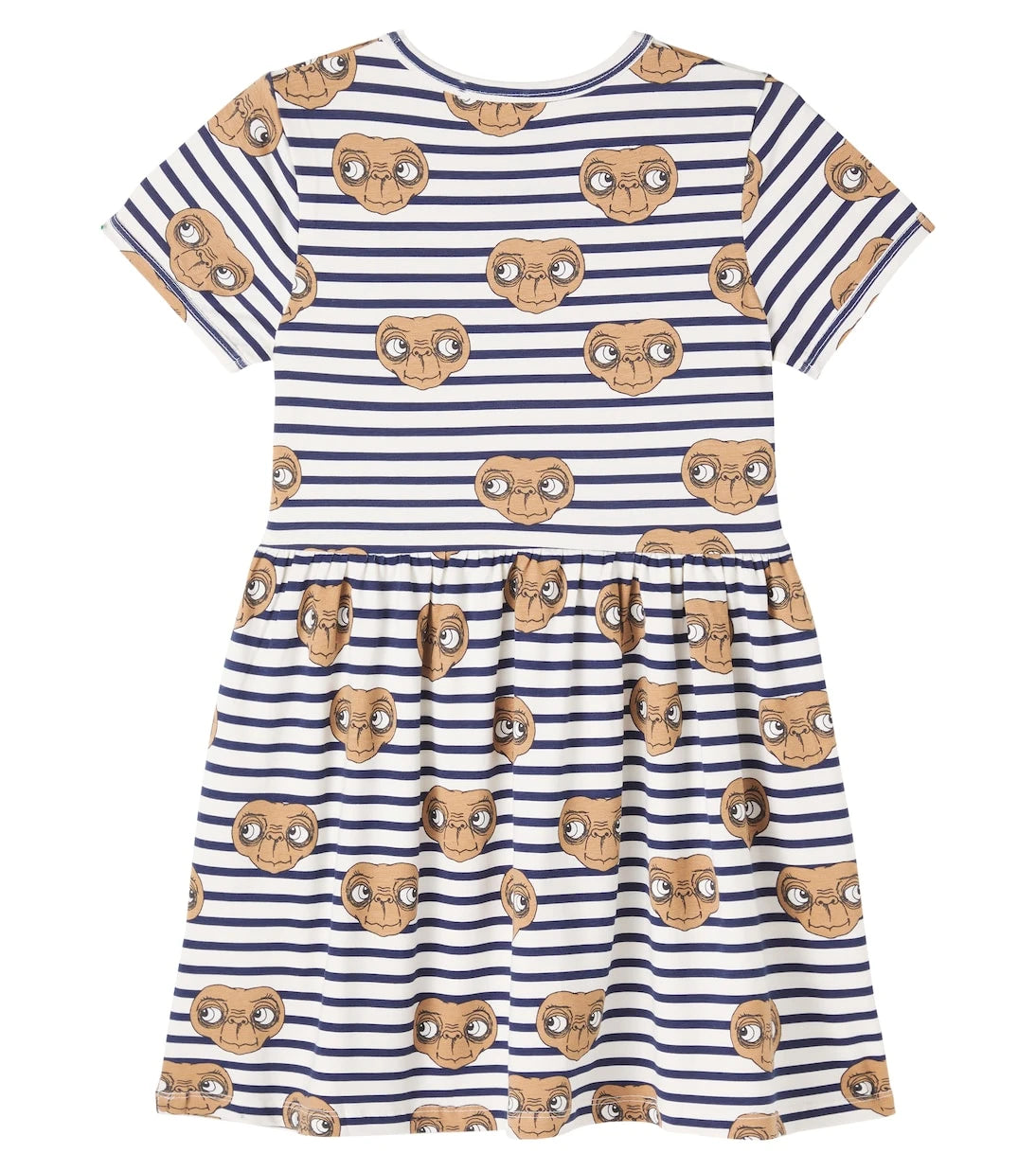 Mini Rodini - x E.T. striped cotton-blend jersey dress