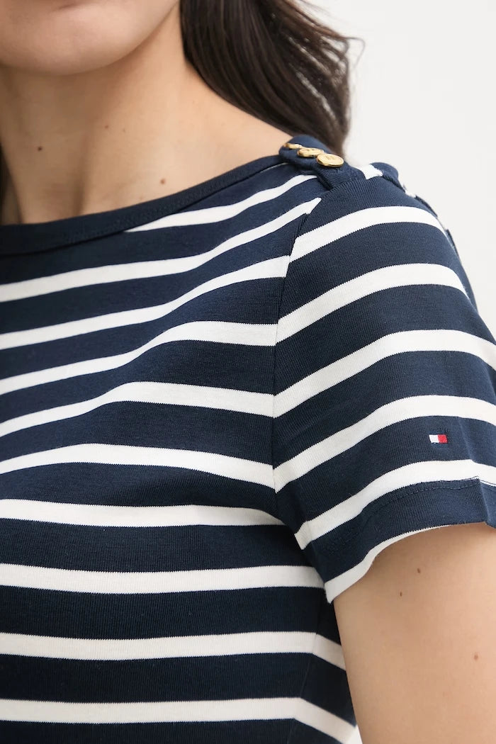 Tommy Hilfiger kadın pamuklu tişört