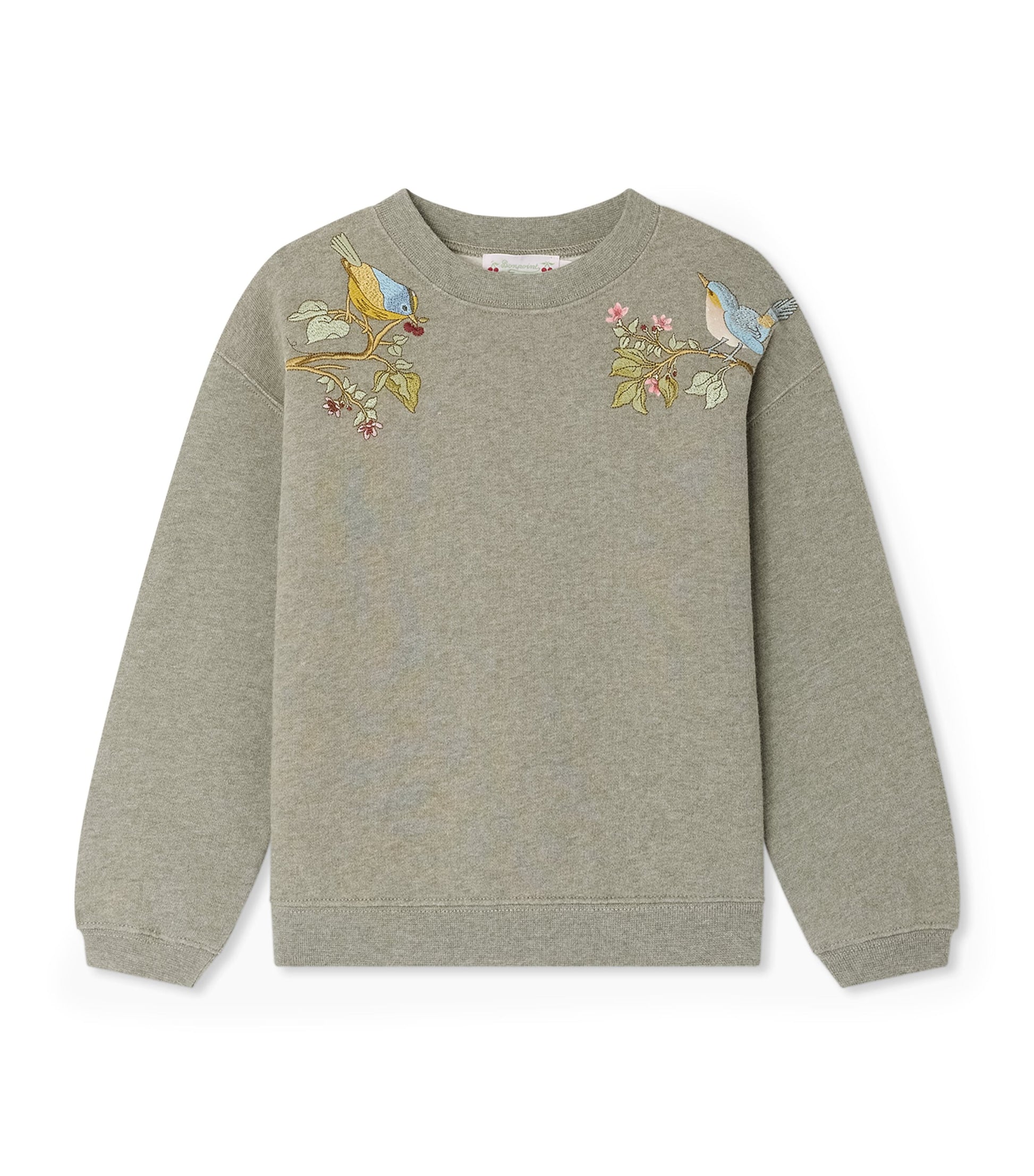 Organic Cotton Embroidered Sweatshirt (4-8 Years)