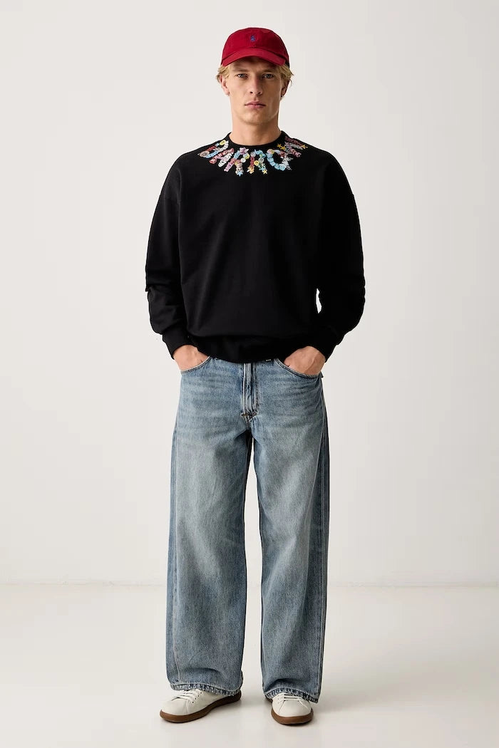 Pamuklu sweatshirt