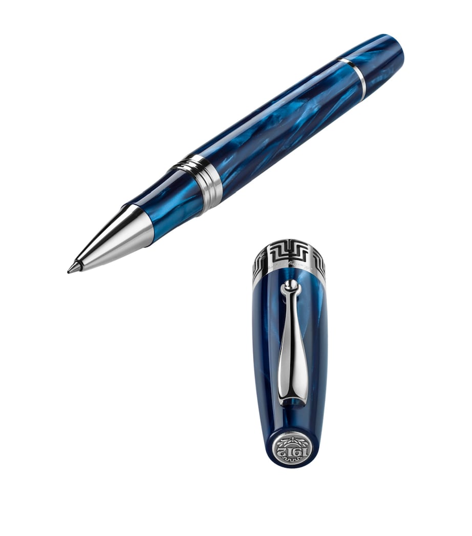 Montegrappa Sterling Silver-Trim Extra 30 Rollerball Pen