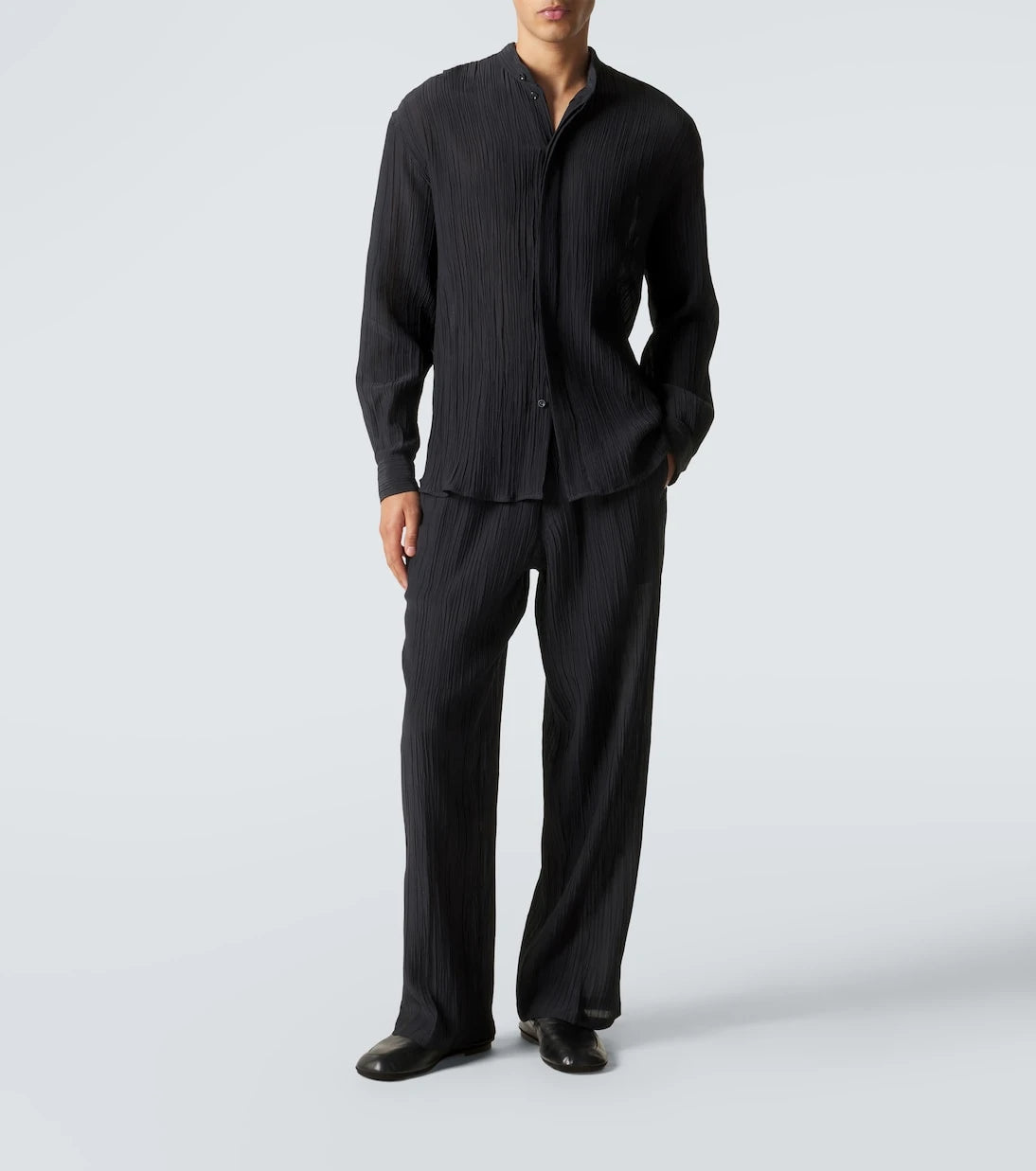 Umit Benan - Julian linen and cotton straight pants