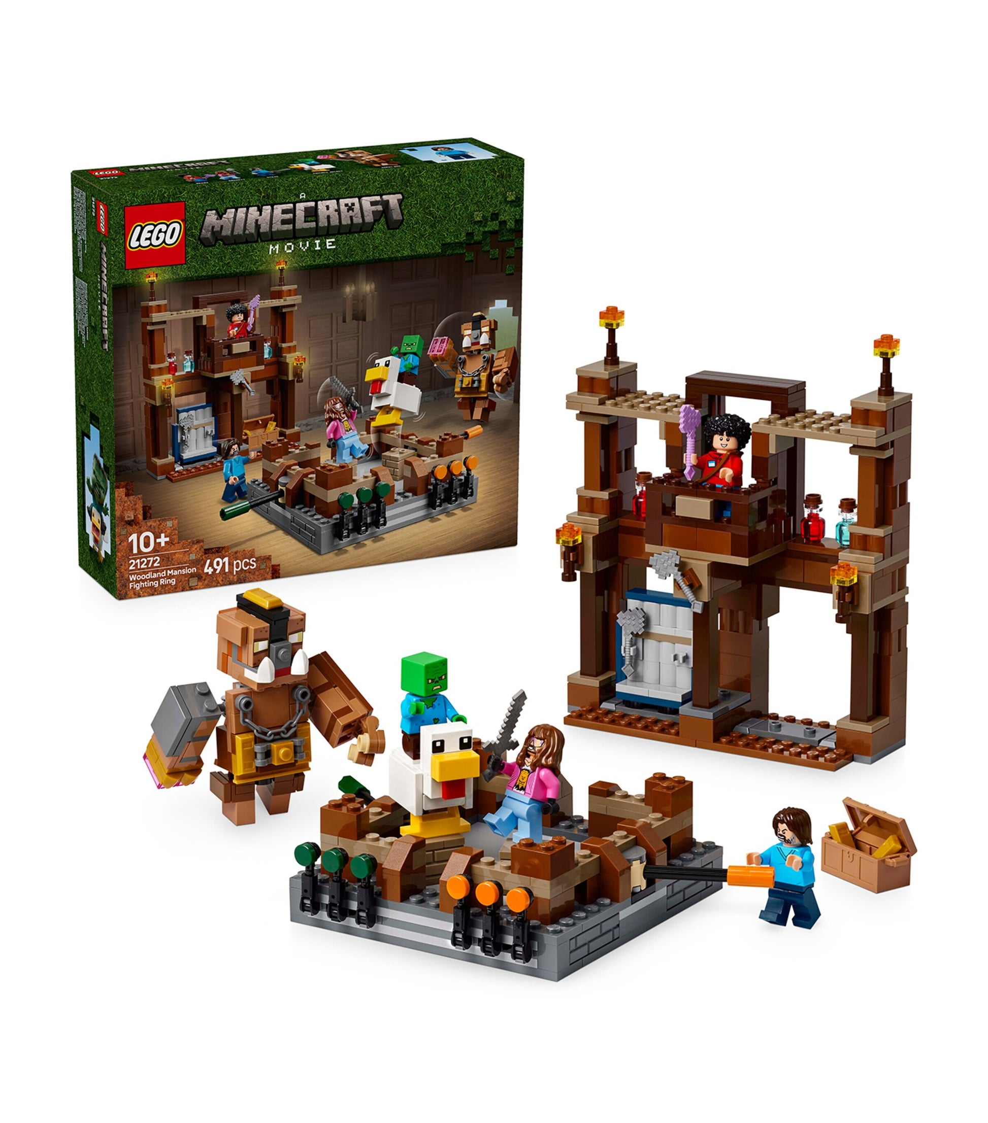 Minecraft Woodland Mansion Fighting Ring 21272