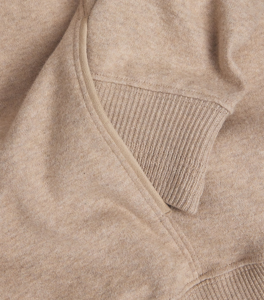 Cotton-Cashmere Bomber Jacket