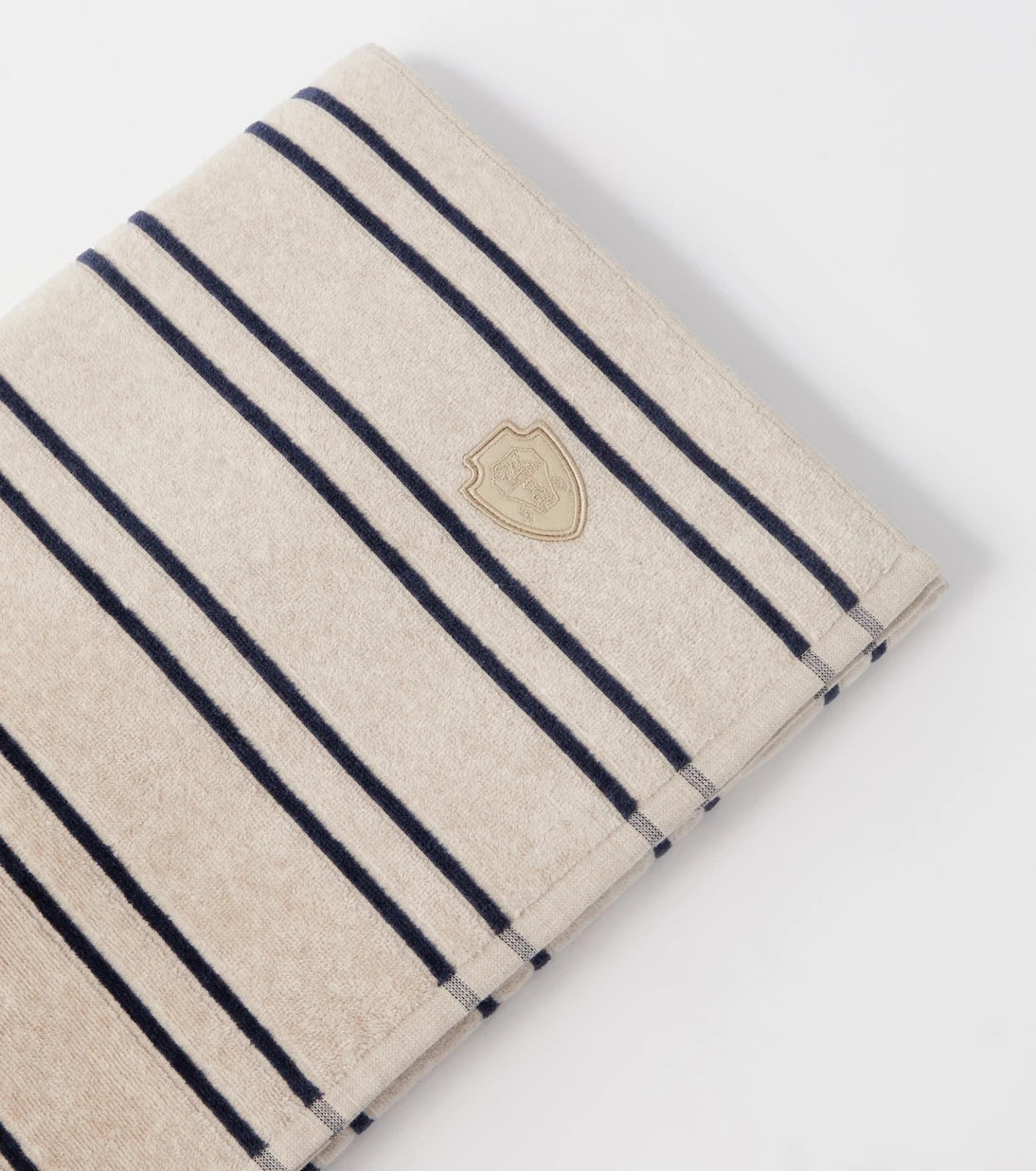 Brunello Cucinelli - Striped cotton terry beach towel