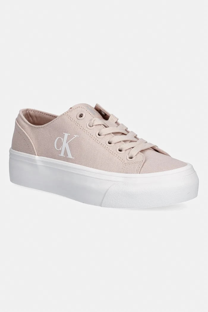 Calvin Klein Jeans VULC FLATFORM LOW CV MG kadın düşük spor ayakkabı