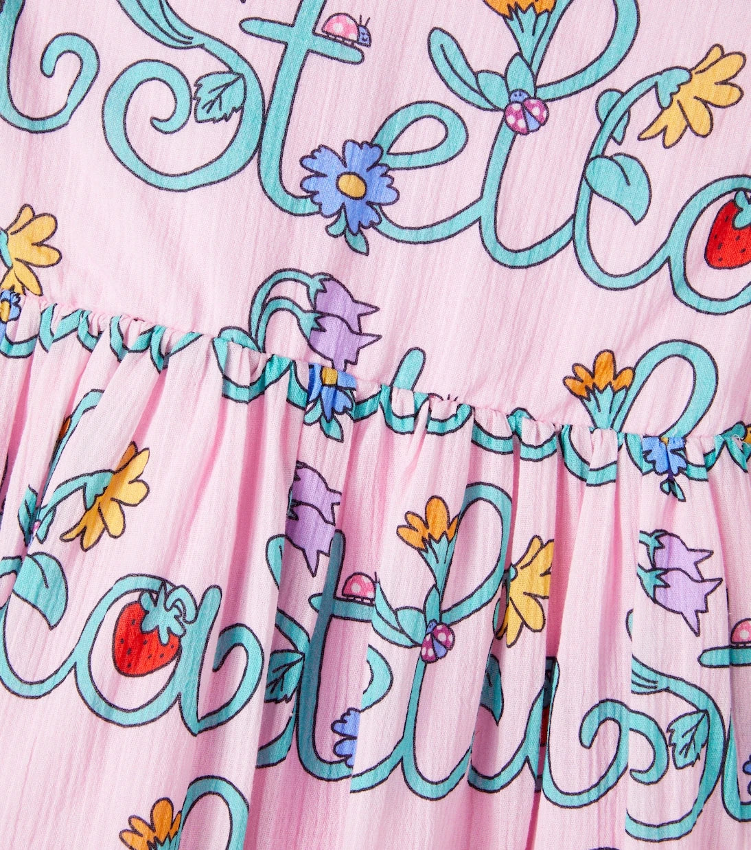 Stella McCartney Kids - Logo cotton dress