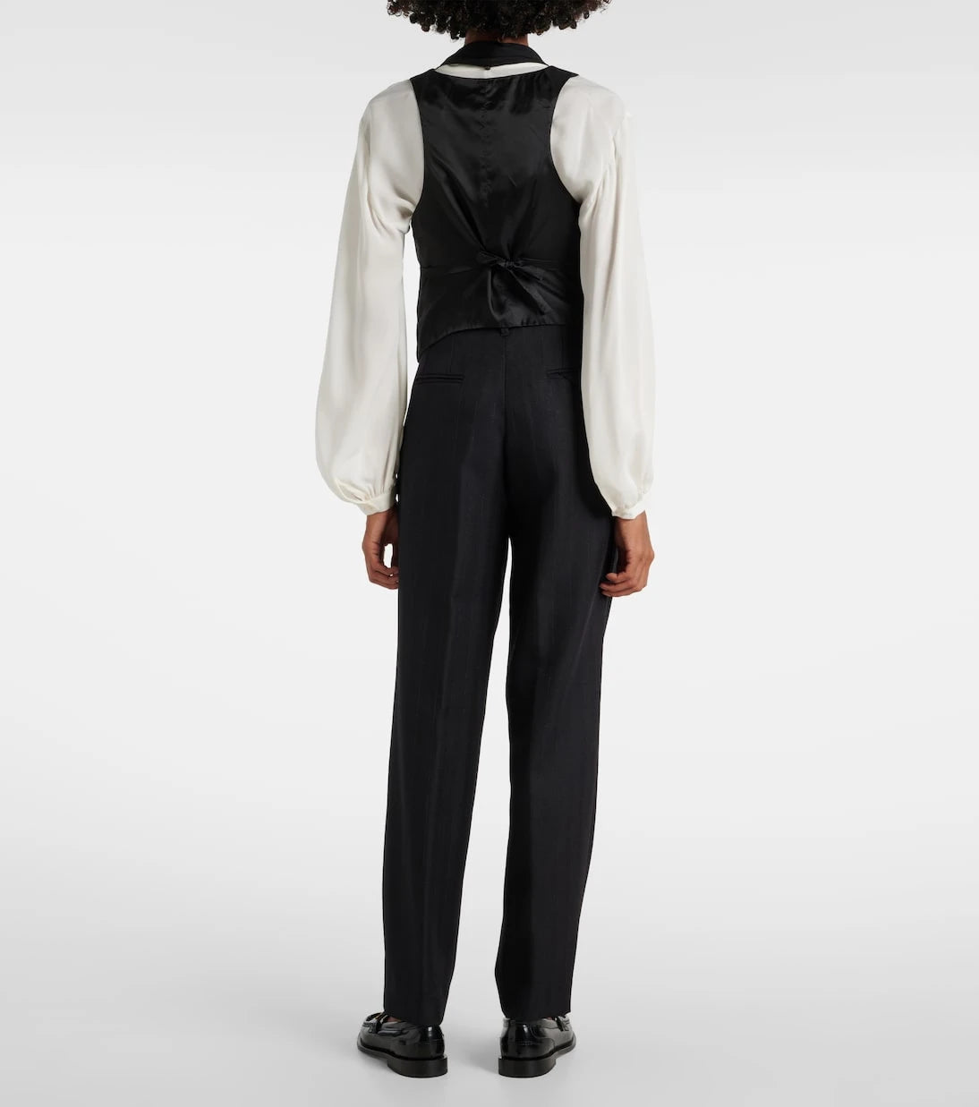 Dorothee Schumacher - Modern Sophistication pinstripe wool vest