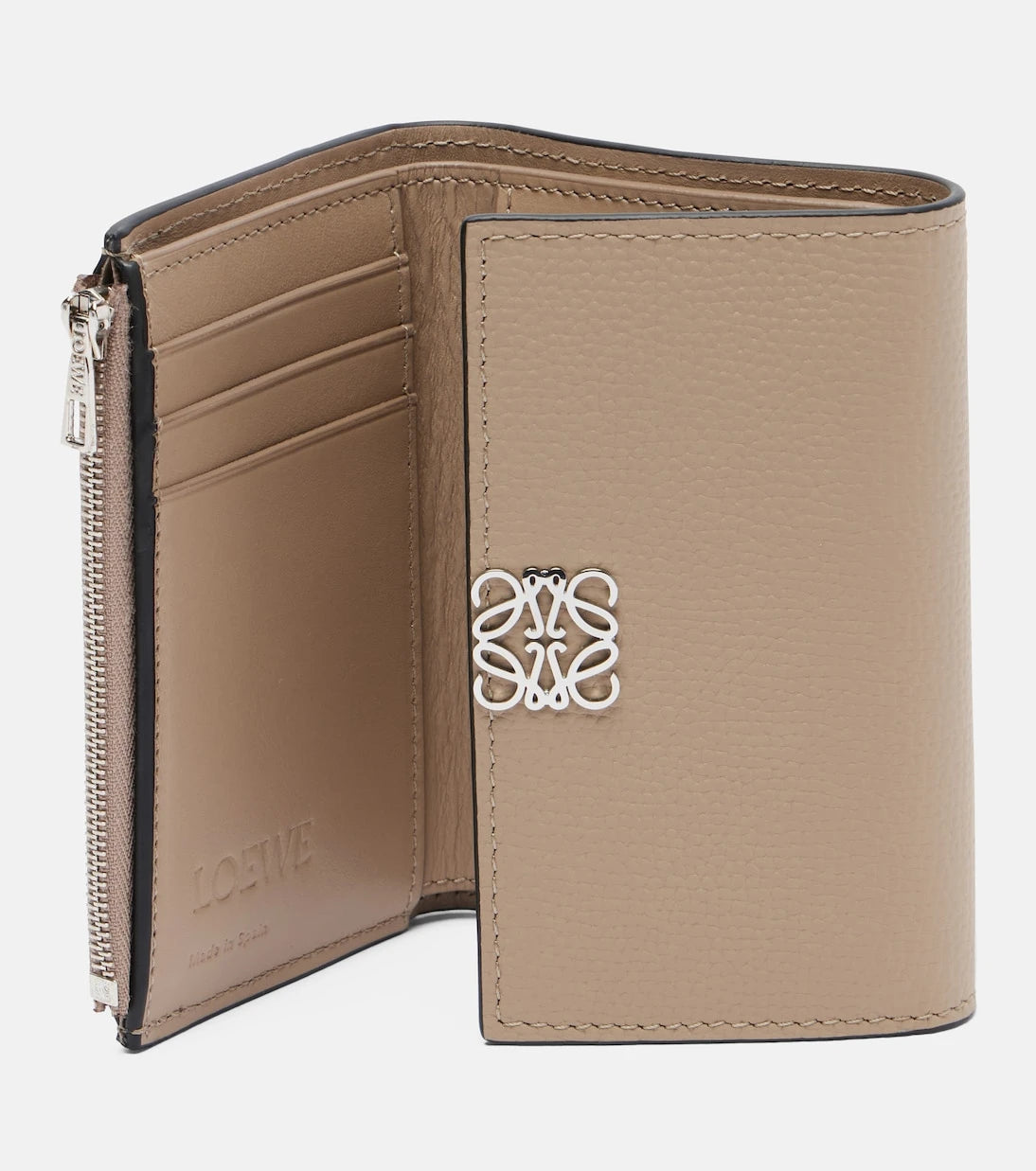 Loewe - حامل بطاقات Anagram صغير من الجلد