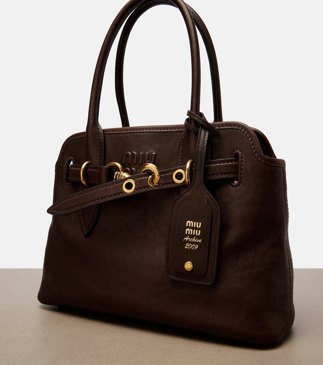 Miu Miu - Aventure Small leather shoulder bag