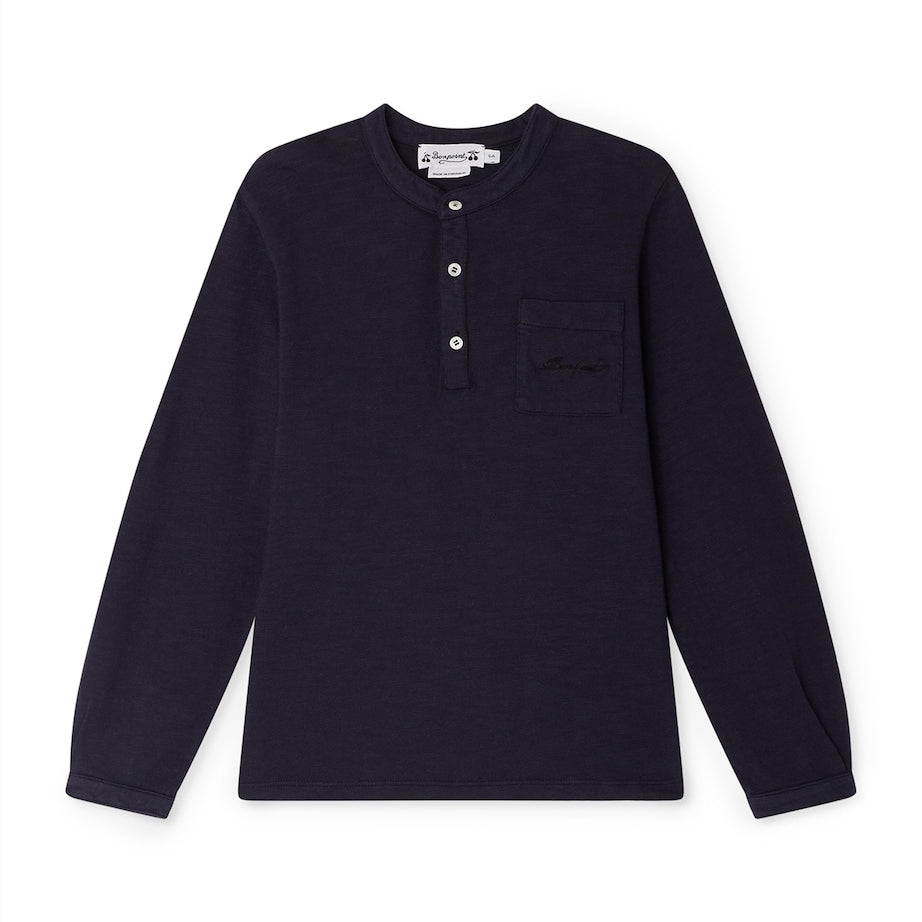 Organic Cotton Jartiste Henley Top (10-14 Years)