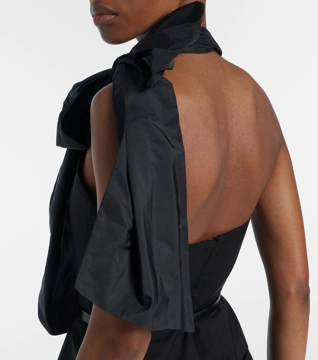 Max Mara - Asymmetric virgin wool jumpsuit