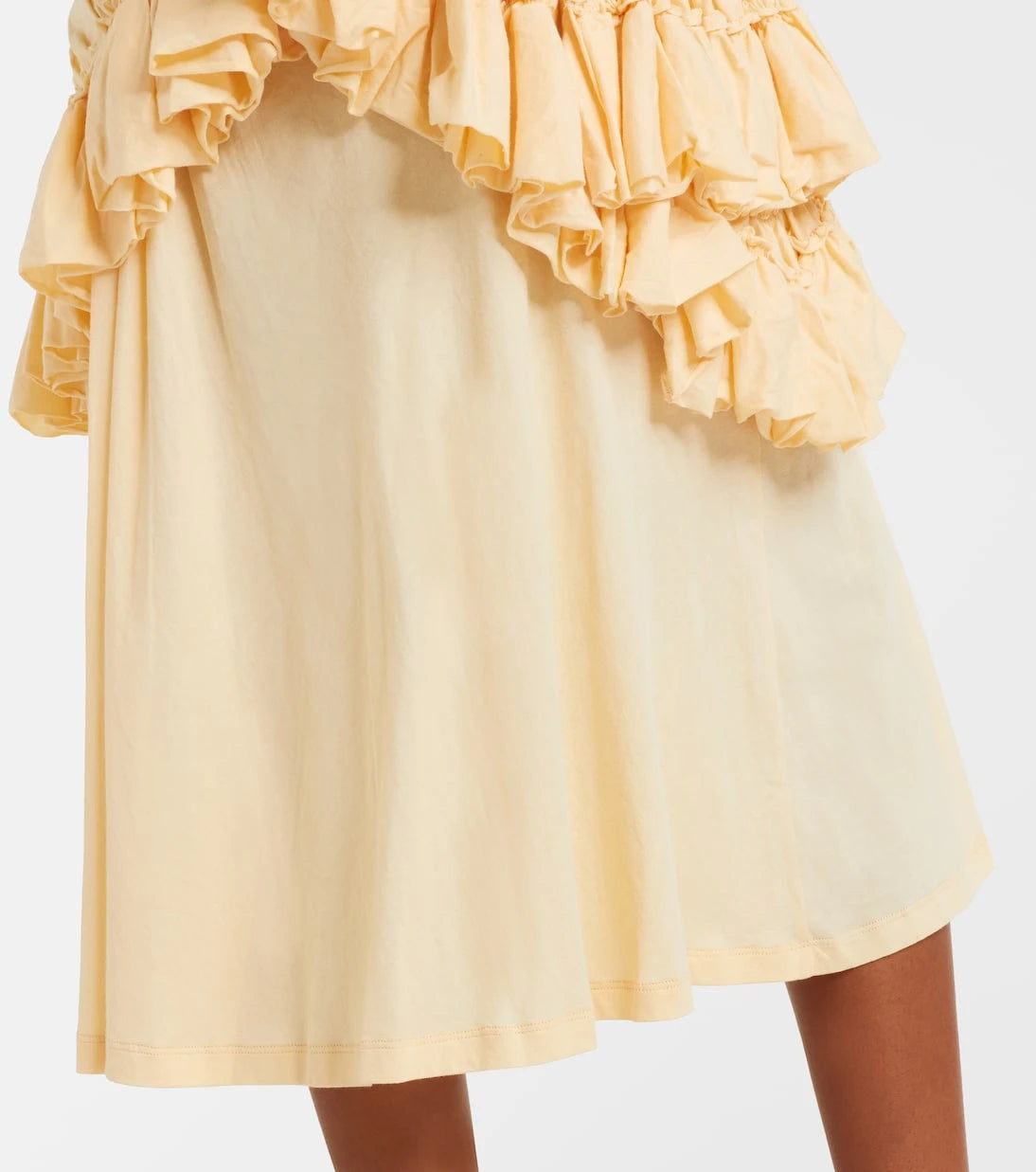 Dries Van Noten - Humairah cotton midi skirt